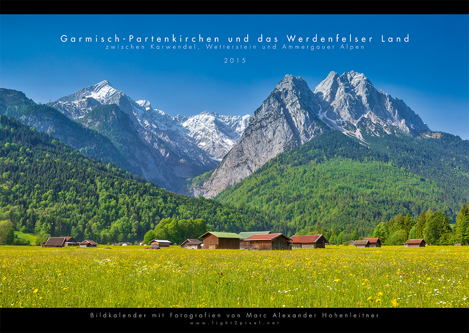 Bildkalender 2015 »Garmisch-Partenkirchen und das Werdenfelser Land«