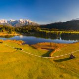 der Geroldsee und Barmsee im Herbst