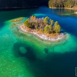 der Eibsee im Herbst