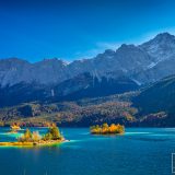 Eibsee – Herbst unter der Zugspitze