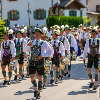 75. Gaufest der Oberländer Trachtenvereinigung